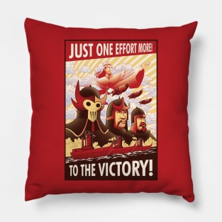 To the Victory (english) Pillow