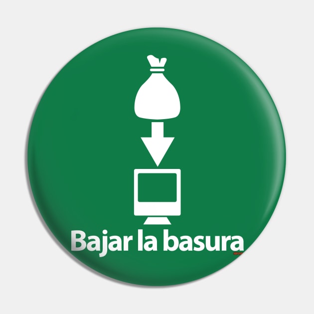 Bajar la basura Pin by eltronco