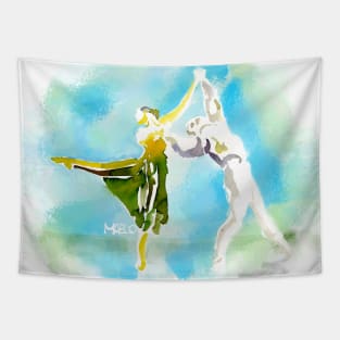 Ballet dancers Tapestry