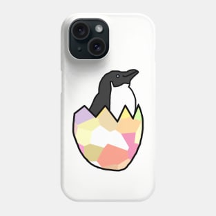 Little Penguin Hatching from Easter Egg Phone Case