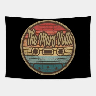 the mars volta cassette retro circle Tapestry