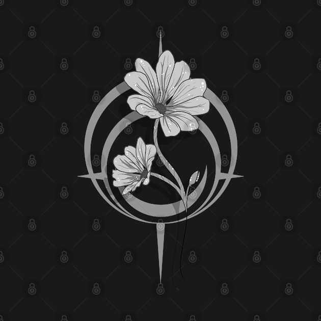 Flower Compass ver.1 by huntedwitch