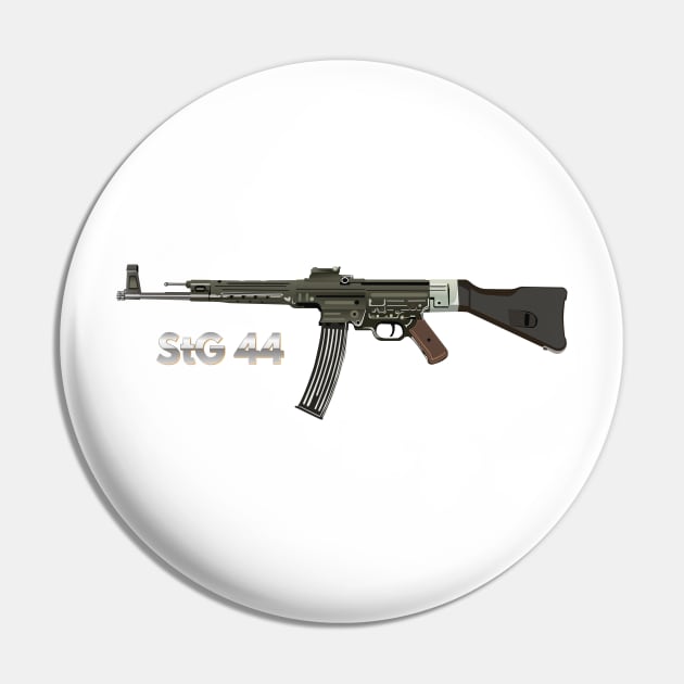 German Assault Rifle StG 44 Pin by NorseTech