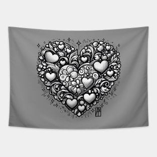 Heart for you - Valentine's Day - Heart shape - Cute Tapestry