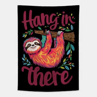 Funny Sloth Hanging Tapestry