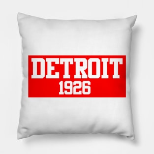Detroit 1926 Pillow