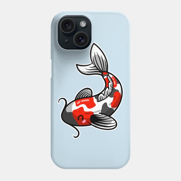 Kawaii Cute Japanese Koi Carp Fish Phone Case by freeves
