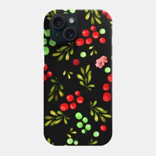 Berries Pattern Phone Case