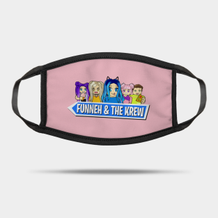 Funneh Roblox Masks Teepublic - funneh and the krew roblox obby