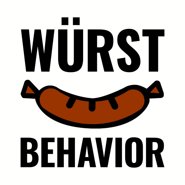 Wurst Behavior Large by HighBrowDesigns