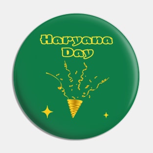 Indian Festivals - Haryana Day Pin