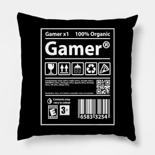 Gamer, Funny Humour Packaging Pillow