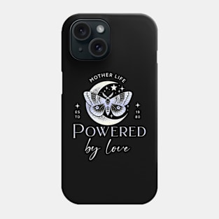 mother life powered by love Phone Case