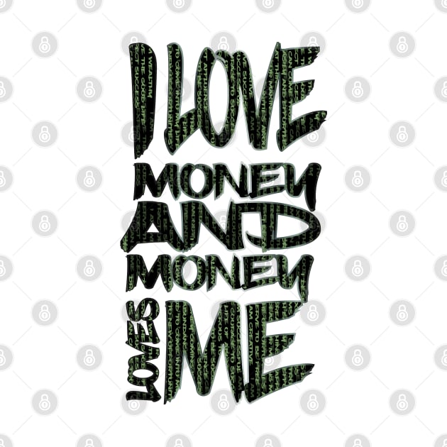 MONEY AFFIRMATION I by dezzydcreates