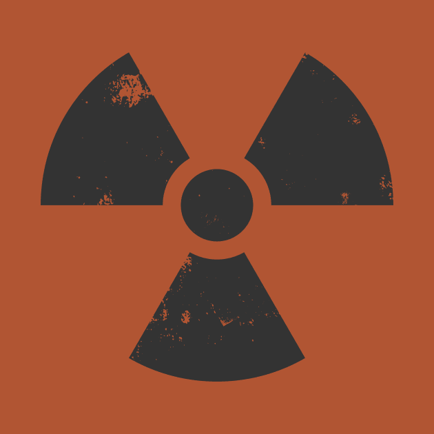 Nuclear Radiation Hazard Symbol by Polyart