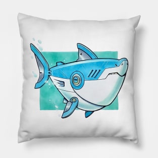 robo shark Pillow