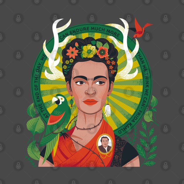 Frida! by Lucie Rice Illustration and Design, LLC