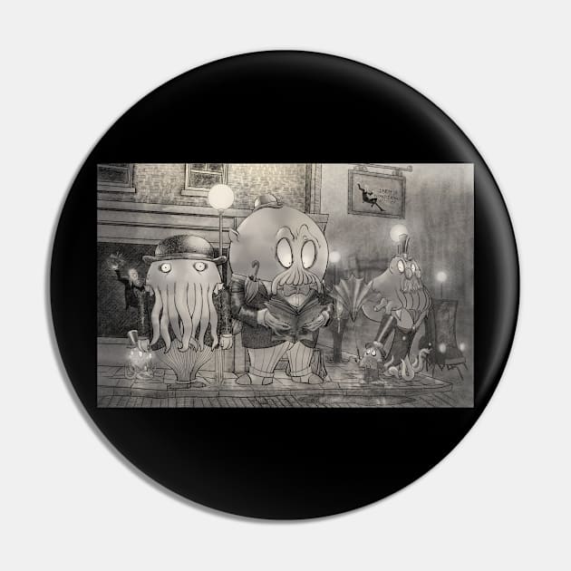 Nightmares in the Rain Pin by RLT Press