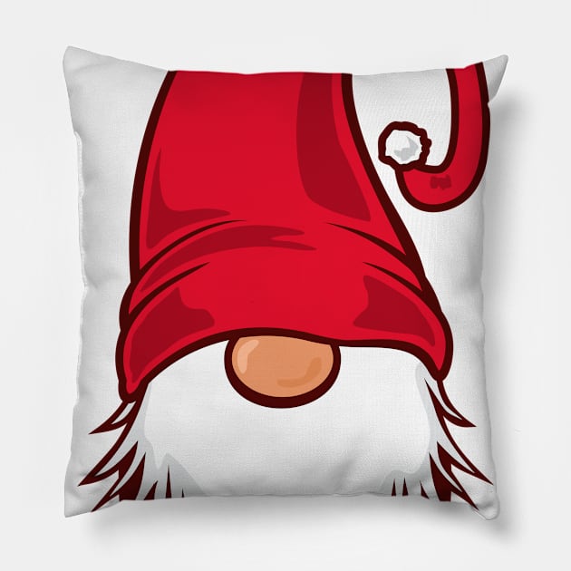 Gnome Santa Pillow by MineLabel