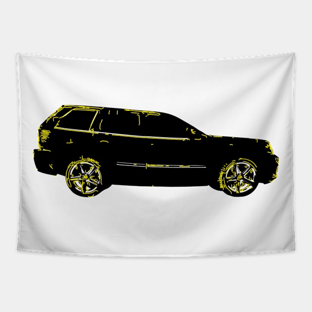 Black SUV - WK1 Srt8 Tapestry by mfz