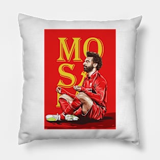 Zen of the Goal: Illustrating Mo Salah Pillow