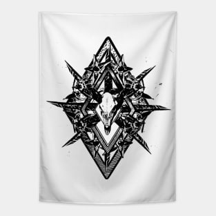 Deathshead Diamond Tapestry