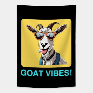 Goat Vibes | Goat Pun Tapestry