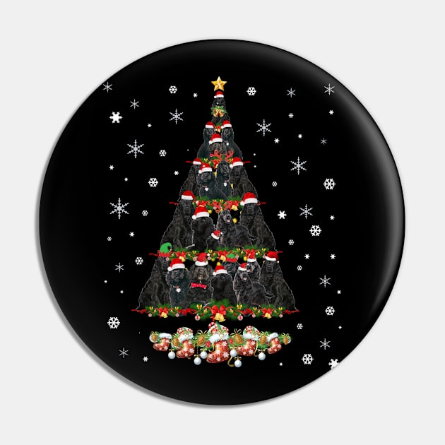 Cute Black Cockapoo dog Christmas Tree gift decor Xmas tree Pin by HouldingAlastairss