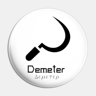 Minimalist Demeter Pin