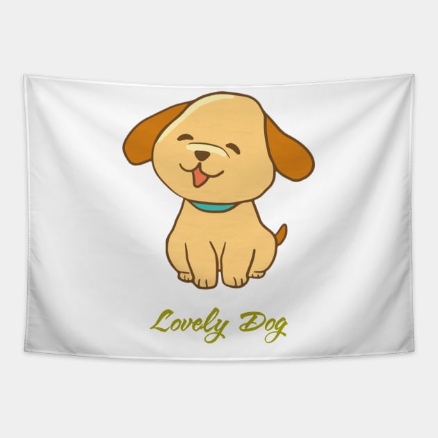 Lovely dog Tapestry by This is store