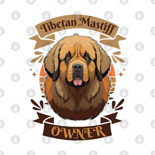 Tibetan Mastiff by Pearsville