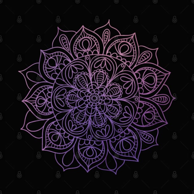 Lavender Mandala by Wandering Barefoot