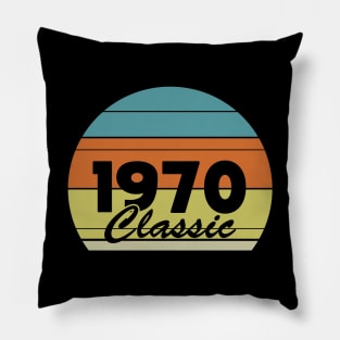 1970 Classic Retro Pillow