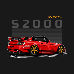 Honda S2000 Red T-Shirt