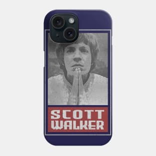 Scott Walker 80s Vintage FanArt Phone Case