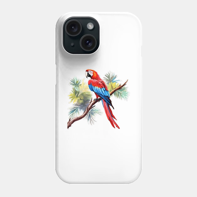 Macaw Lover Phone Case by zooleisurelife