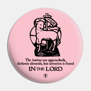 Lamb of God - Salvation Pin