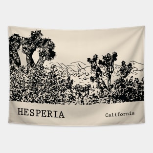 Hesperia California Tapestry