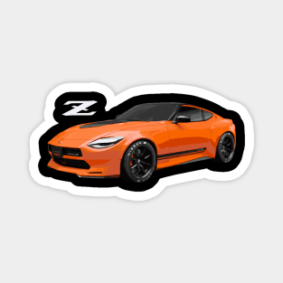 nissan Z Car z35 Fairlady proto 400 z orange Magnet