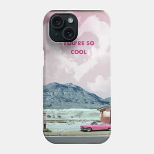 True romance retro travel print Phone Case