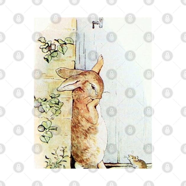 Peter Asks a Mouse the Way to the Gate - Beatrix Potter by forgottenbeauty