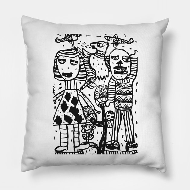 Painting by kidungsahdu on produck Pillow by Kidung