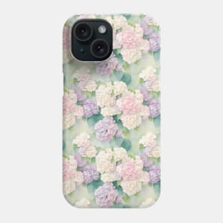 Stunning Watercolor Hydrangea Phone Case