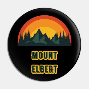 Mount Elbert Pin