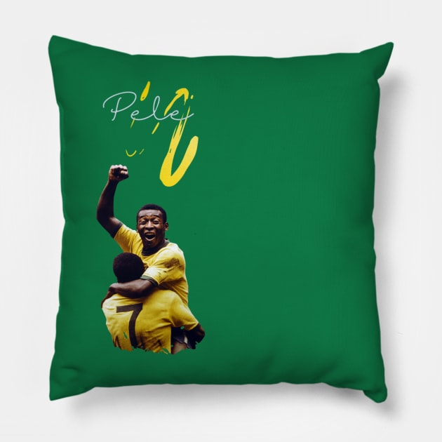 Pele RIP 2023 Pillow by teesmile