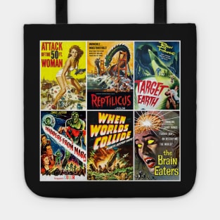 50s Sci-Fi Poster Collection Tote