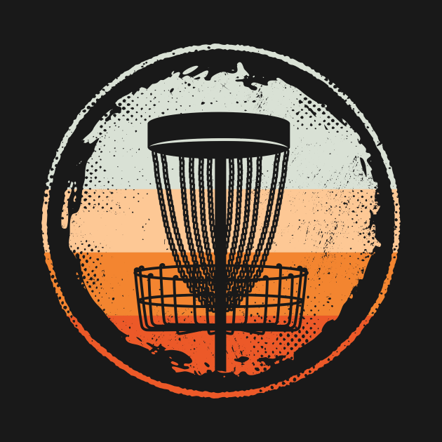 Disc Golf Player Vintage Discgolf Basket Disc Golfer Disc Golf TShirt TeePublic