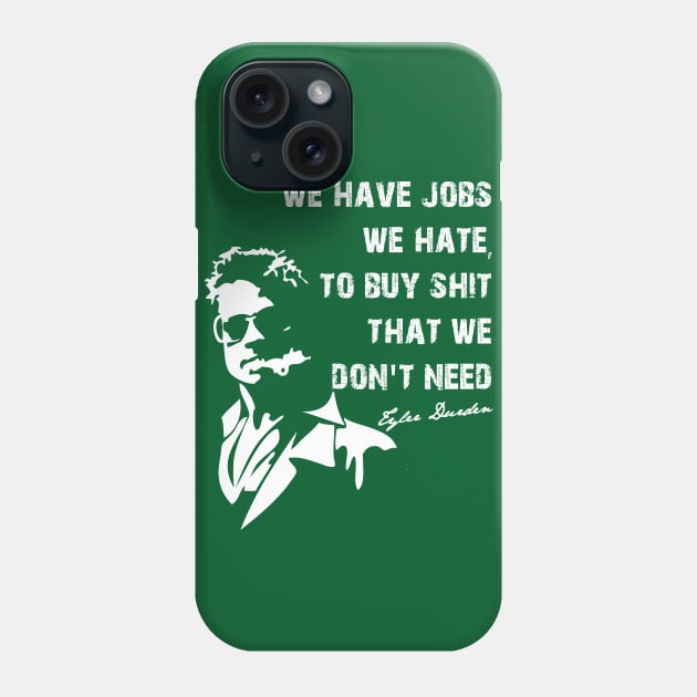 Tyler Durden Phone Case by Fanisetas