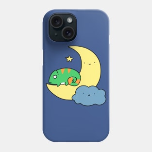 Crescent Moon Chameleon Phone Case