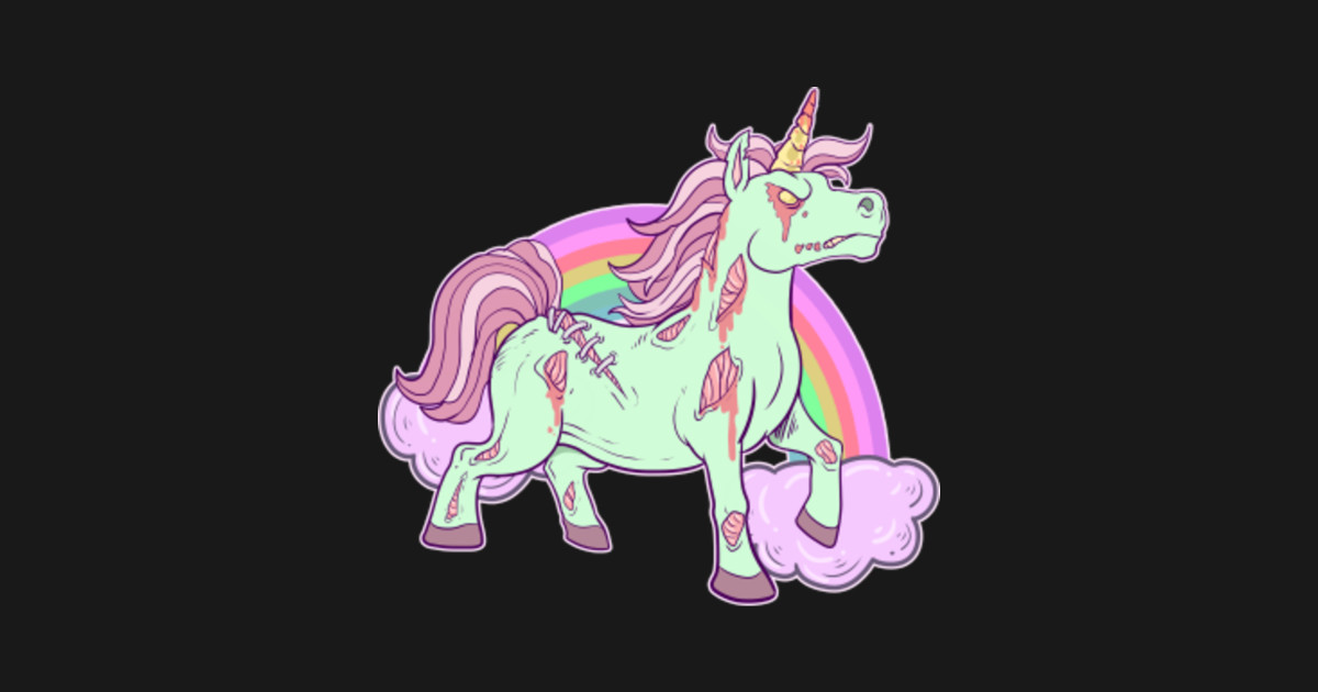Zombi Unicorn Boobs